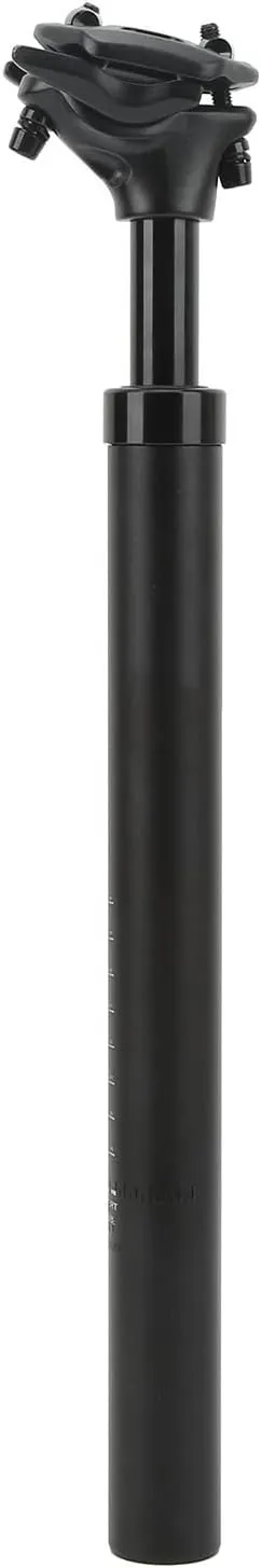 Riding Suspension Seatpost | 31.6x400mm Shock Absorbing Dropper Post / Double Nail Damping Saddle Tube | CNC Accuracy for Off - Road / Road Riding