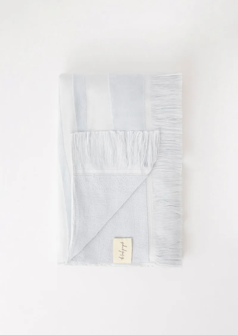 Ripple Beach Towel PALE BLUE