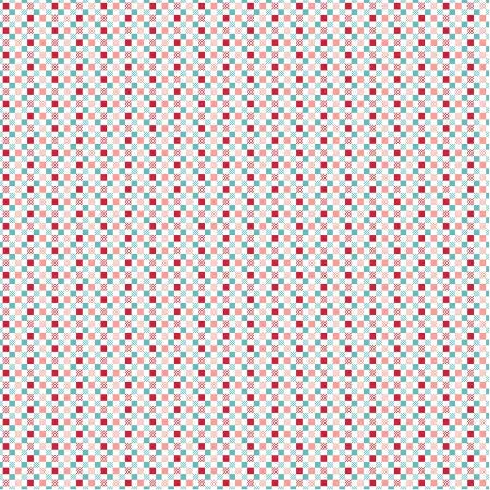 RJR Fabrics Everything But The Kitchen Sink XIV Checks Picnic White FJ3600-001