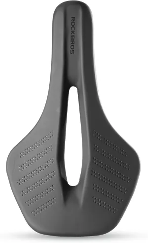ROCKBROS Bike Seat Bike Saddle for Men & Women, Waterproof Bicycle Seat with Ergonomic Design Comfortable Soft Cushion