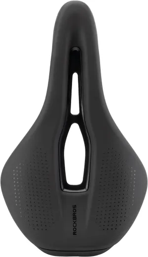 ROCKBROS Bike Seat Road Bike Saddle for Men Women Lightweight Comfortable Bicycle Seat Accessories CR-MO Shock Absorbing Cycling Seat for Road Mountain Bike