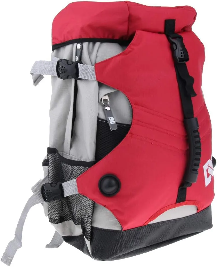 Roller Inline Skates Backpack Skating Shoes Boots Storage Bag for Helmet,Knee Elbow and Wrist Protection Pads