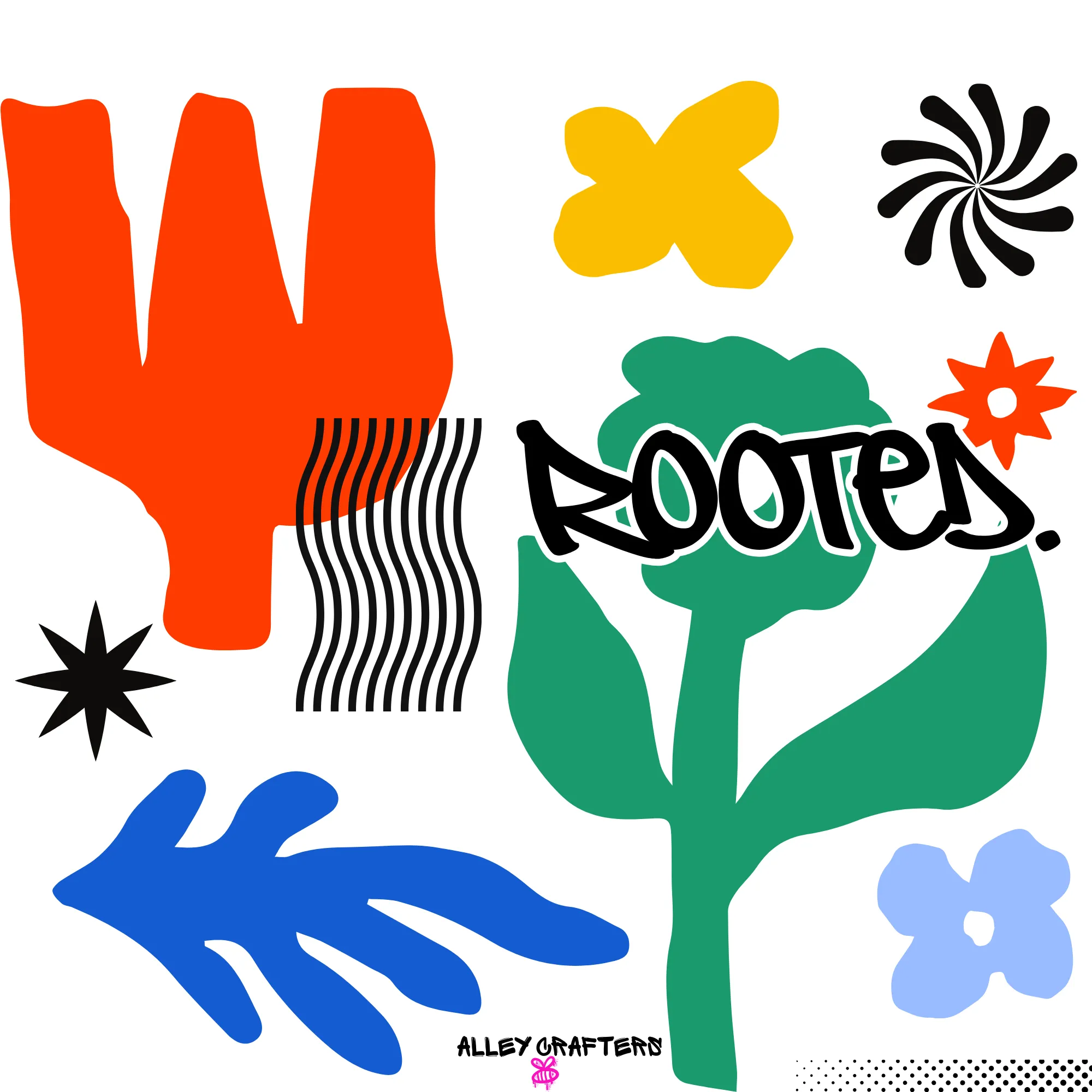 Rooted – Abstract Nature Art