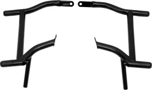 Saddle Bag Guards Crash Bar for Touring Heavy-Duty Saddlebag Guards Alloy Steel Street Glide Crash Bar for Motorcycles Electra Glide Road Glide Road King 2009-2024