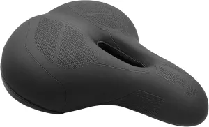 Saddle, Wide Memory Foam, Pain Relief, Waterproof, Matte