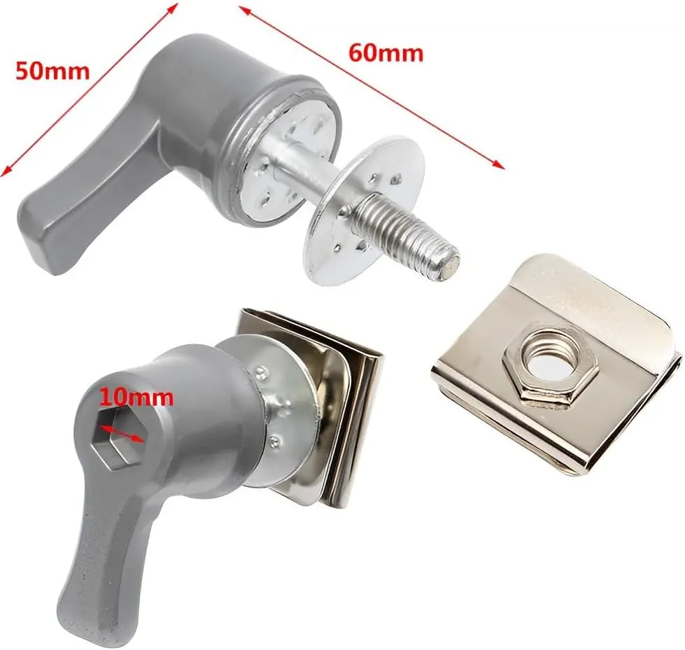 Saddlebag Lever Mount Kit, Hard Saddle Bags Lever Locks/ Bolts for Harley Touring Models, Road King, Street Glide, Electra Glide 1993-2023 (Saddlebag Mount Kit)