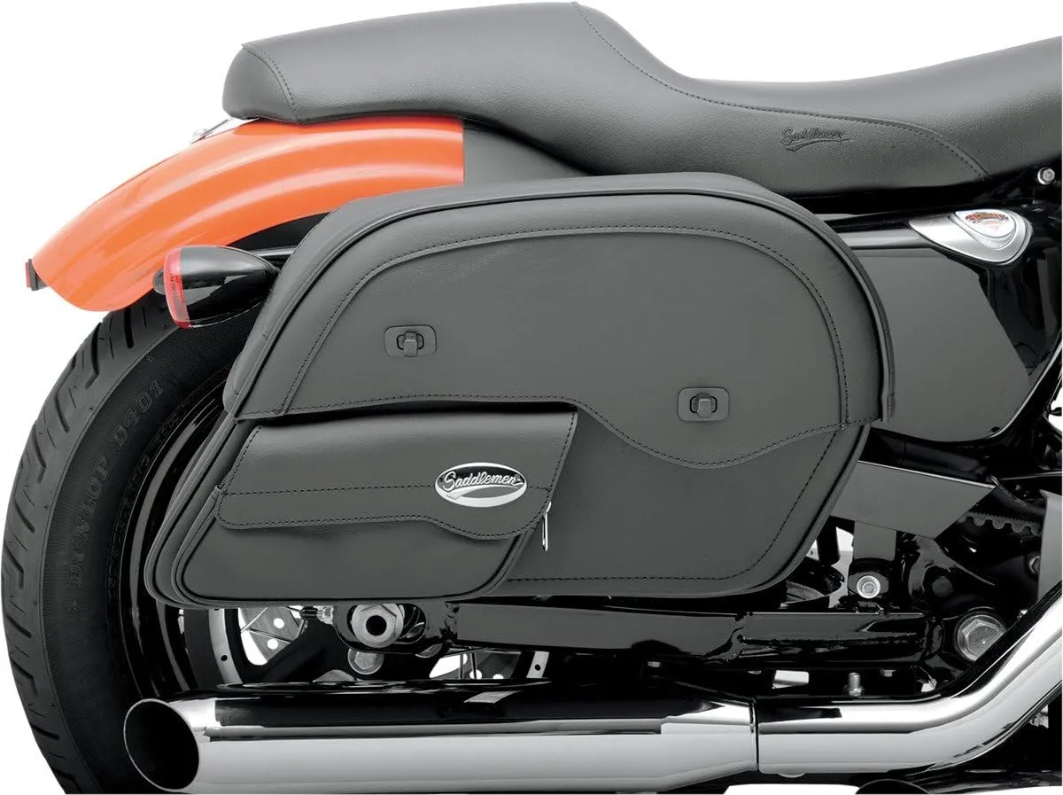 Saddlemen 3501-0382 Cruis'n Jumbo Slant Face Pouch Saddlebag