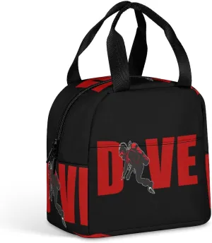 Scuba Diving Diver Adult Lunch Tote Bag Insulated Cooler Lunch Box for Work Picnic Beach Or Travel