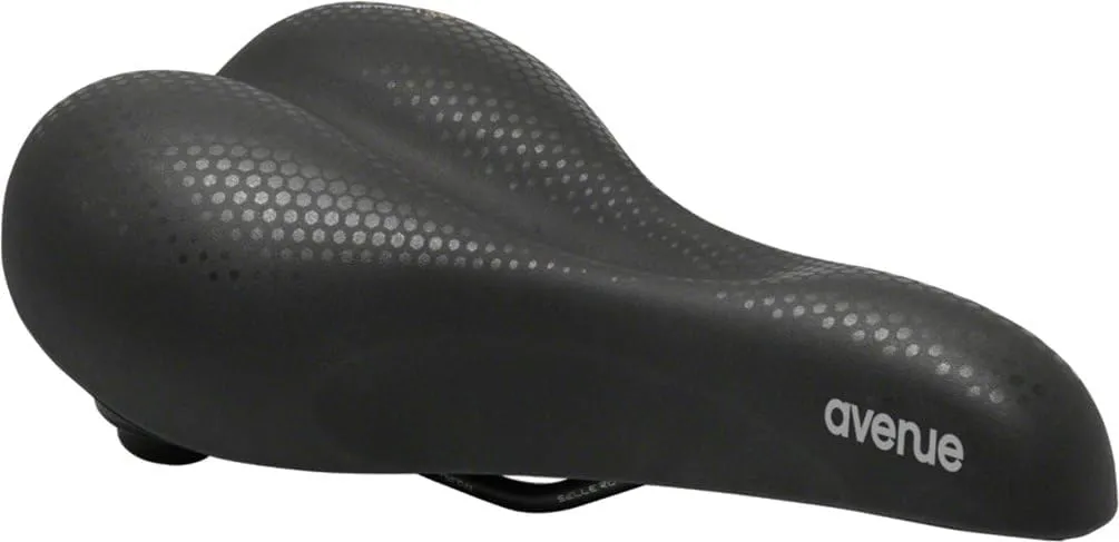 Selle Royal Avenue Moderate Man,Bike Seat for City Bike with Extra Cushioning, Black, One Size