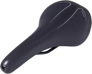 Serfas Spartan 3 Chromoly Bicycle Saddle - SPR-3 (Black - 155mm)