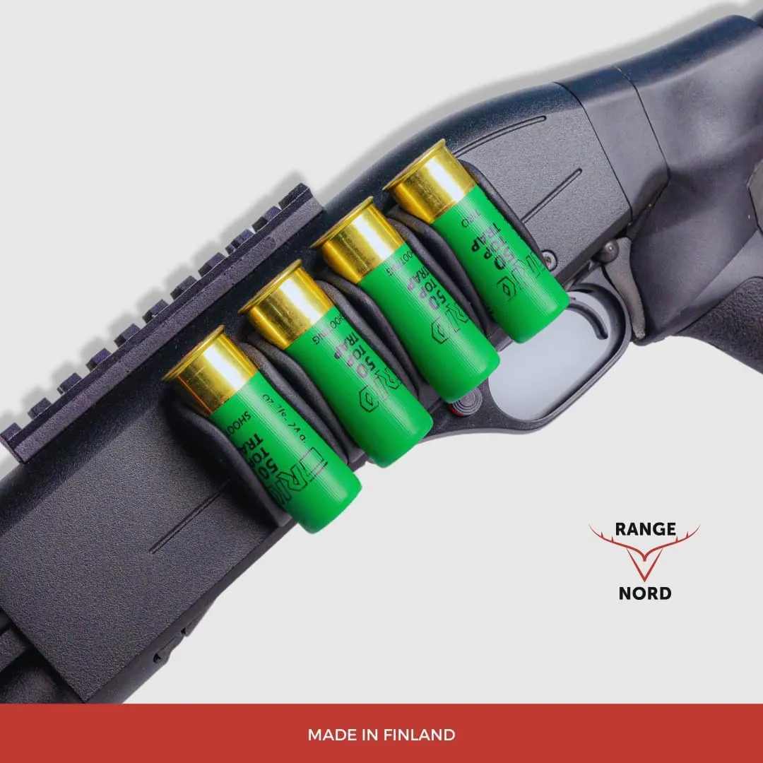 Shotgun Shell Holder - Shotgun Ammo Shell Holder Shotgun Accessories for Shotgun Shells with 3M Tape for Men (Made PA12-plastic)