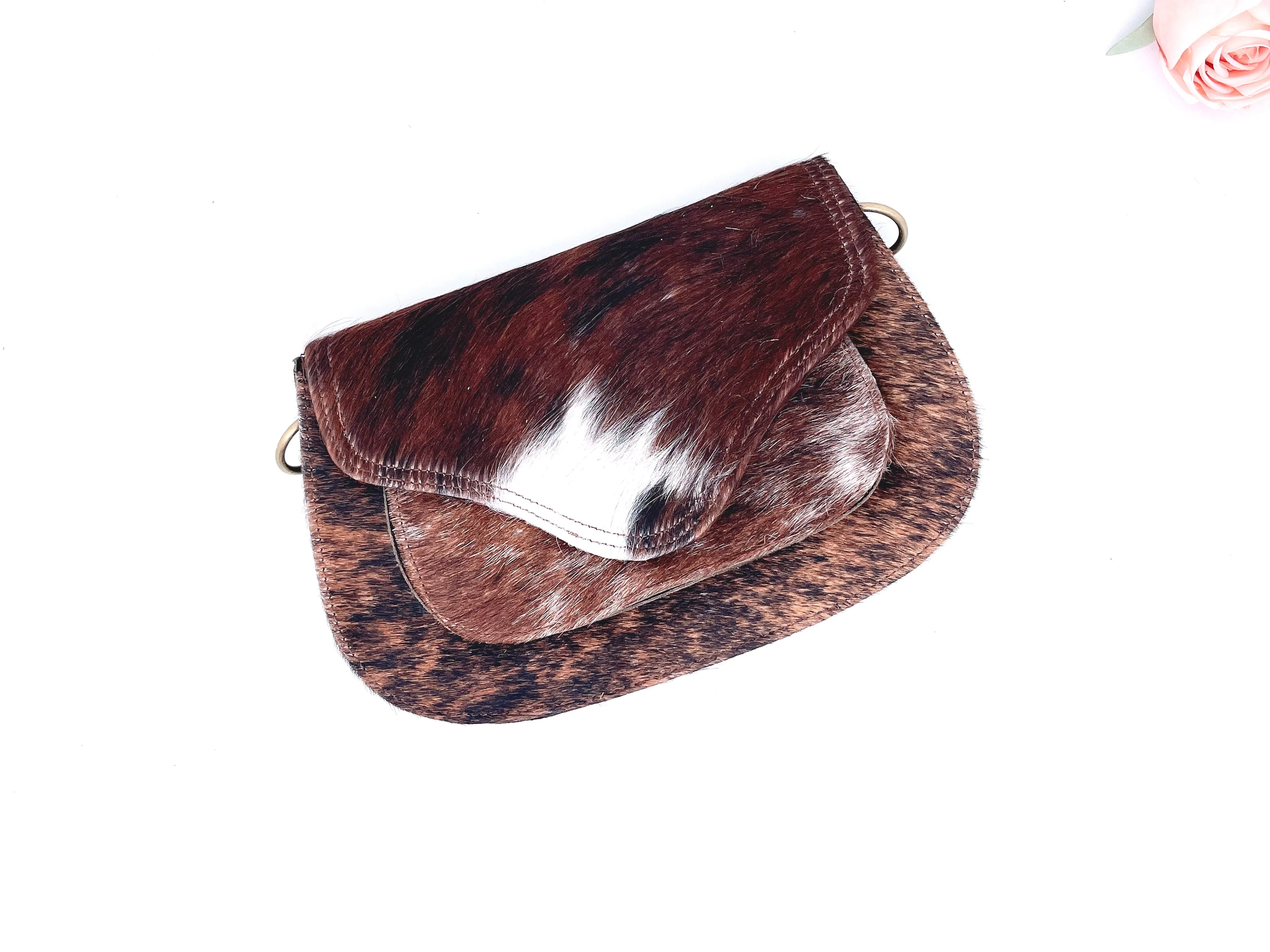 Sissy Cowhide Leather Crossbody