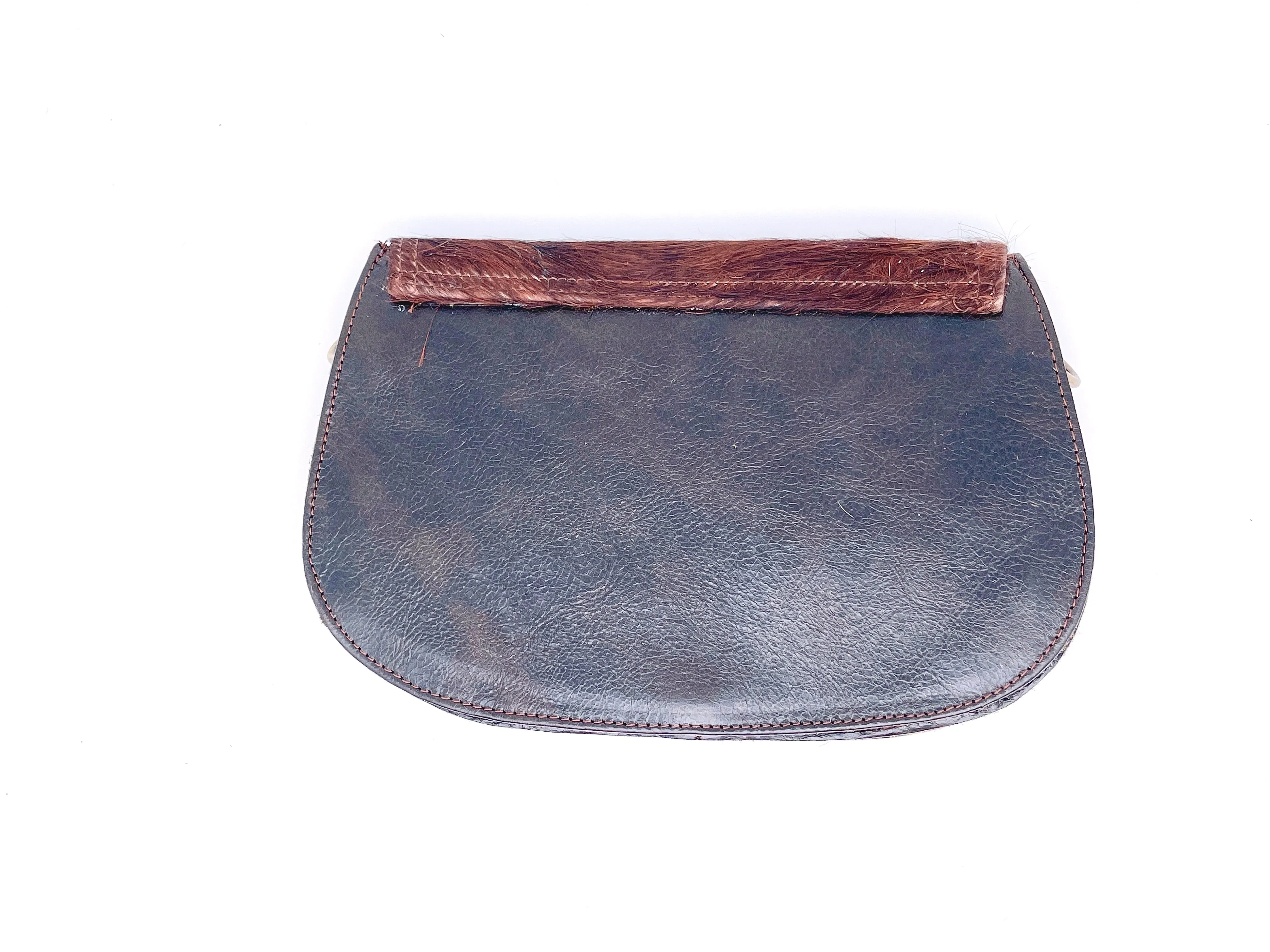 Sissy Cowhide Leather Crossbody