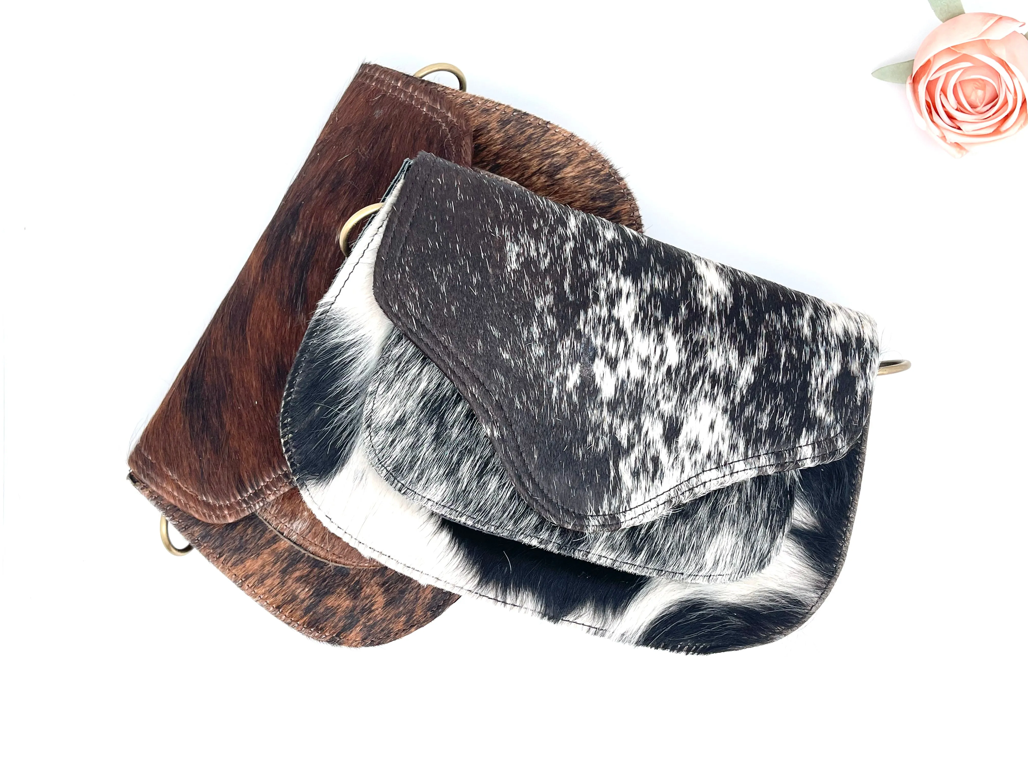 Sissy Cowhide Leather Crossbody