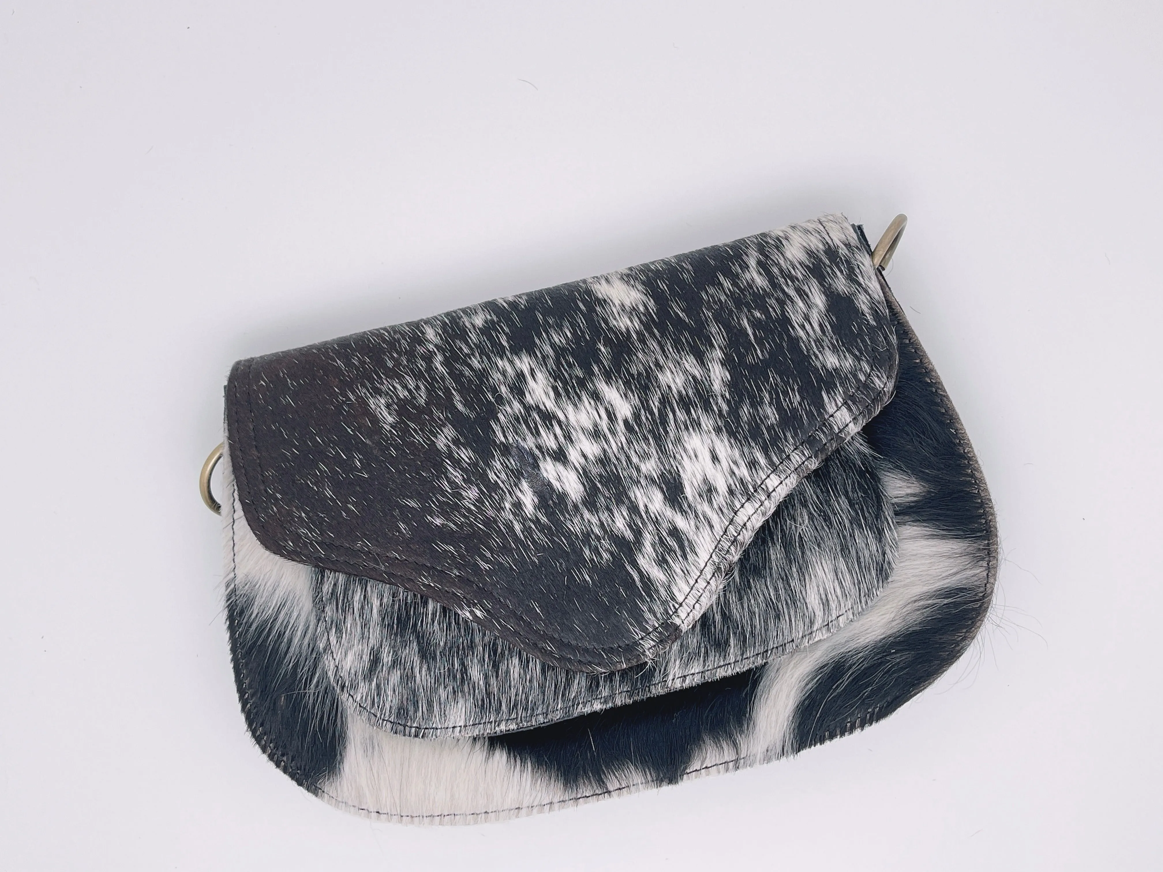 Sissy Cowhide Leather Crossbody