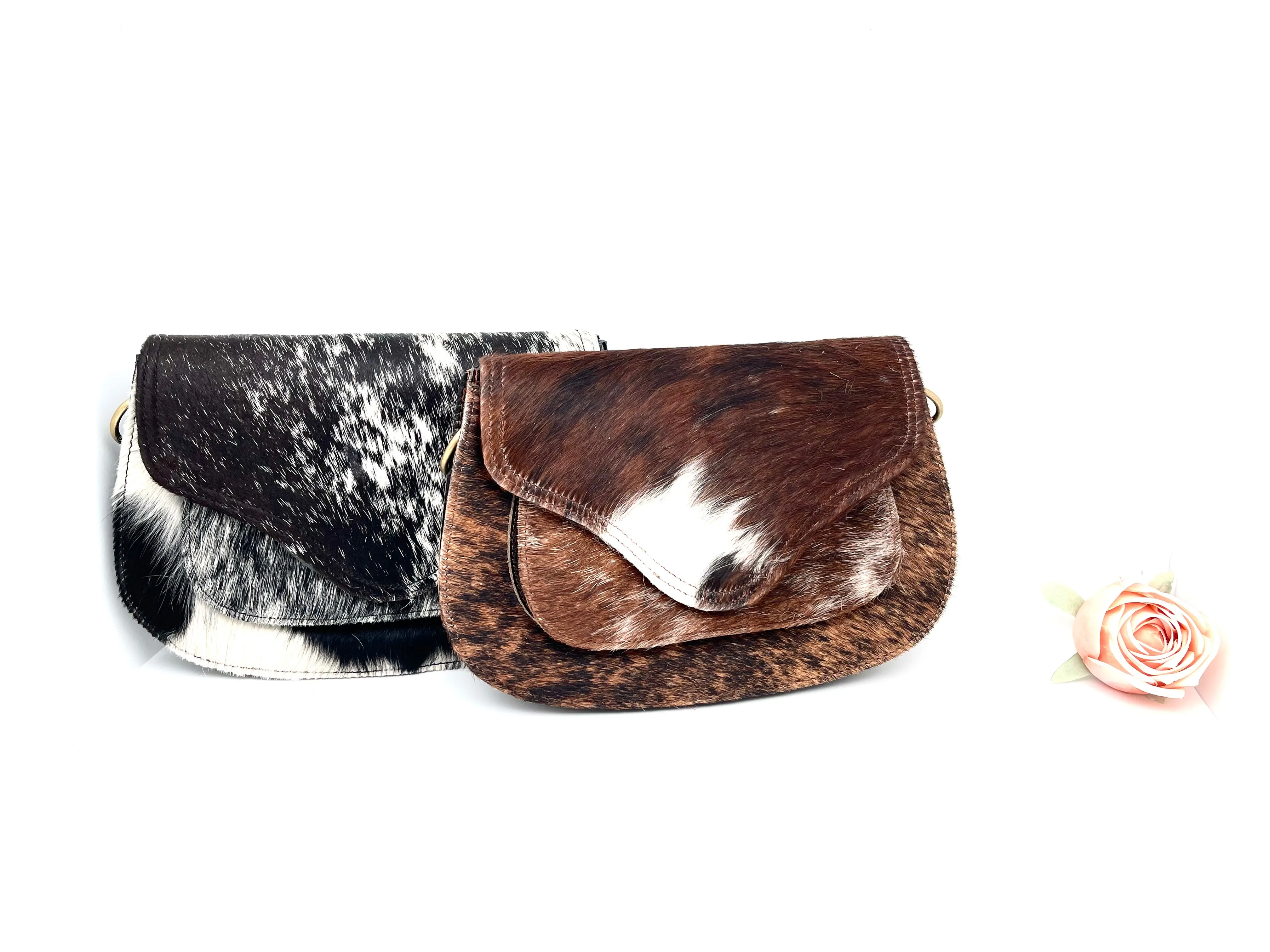 Sissy Cowhide Leather Crossbody