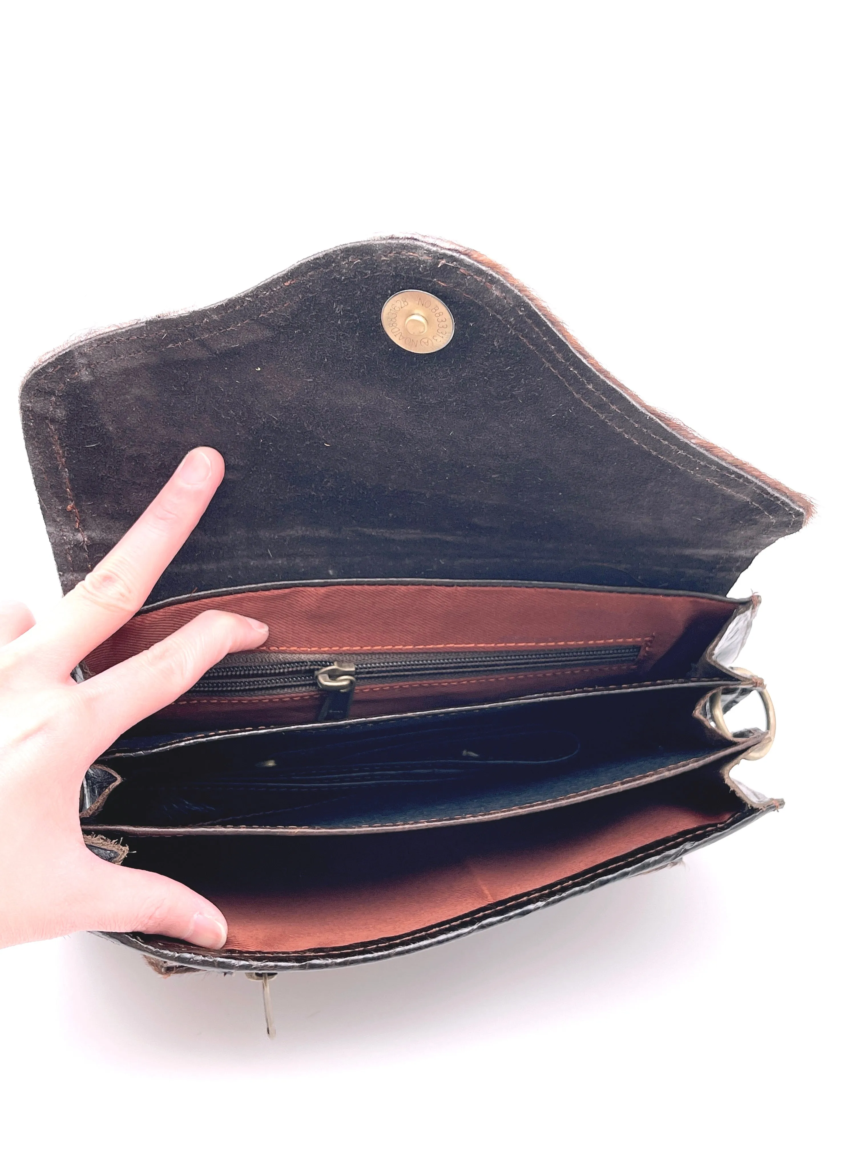 Sissy Cowhide Leather Crossbody