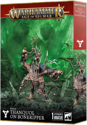 SKAVEN: THANQUOL ON BONERIPPER Games Workshop Warhamer Age of Sigmar