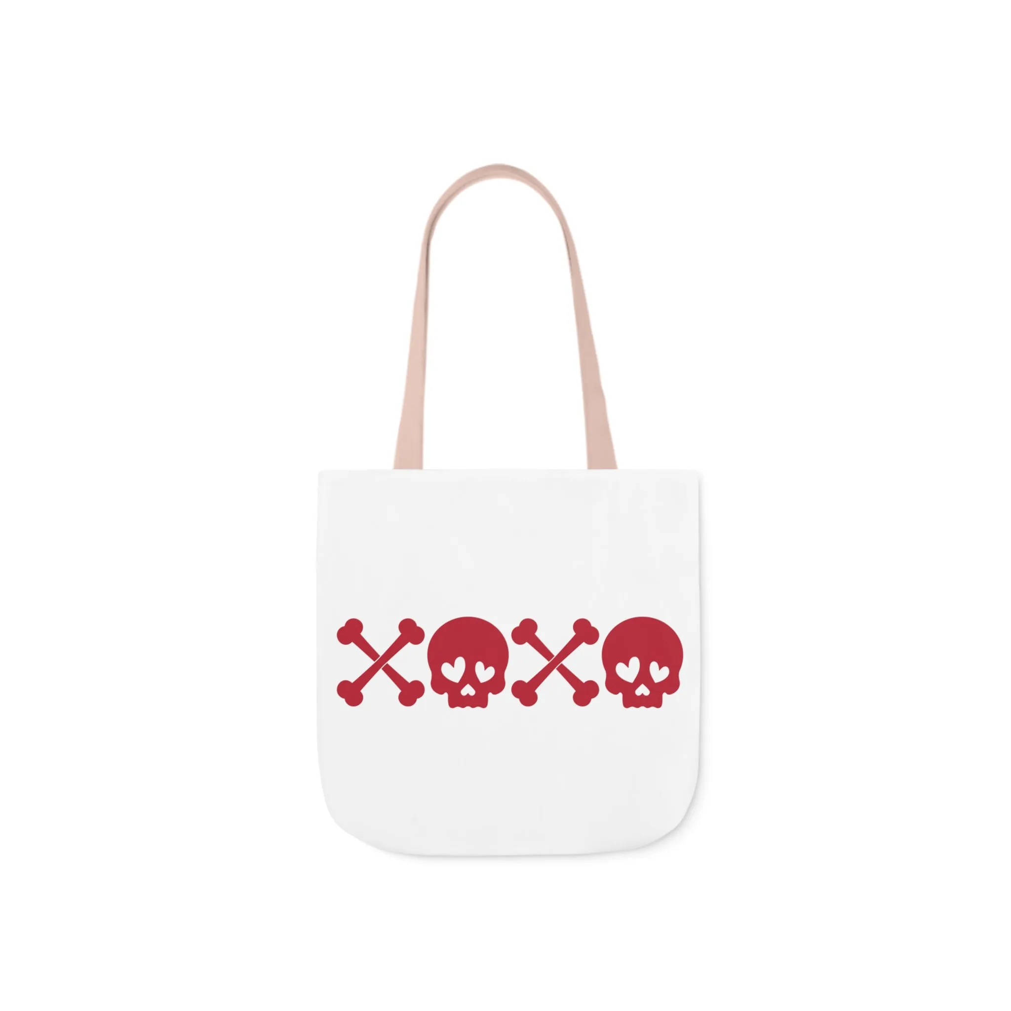 Skull Polyester Canvas Tote Bag Bag