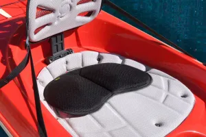Skwoosh Universal Seat Pad fits Kayak Canoe Row Dragonboat Outrigger Boats with Gel Comfort Cushion | Paddle Saddle Made in USA