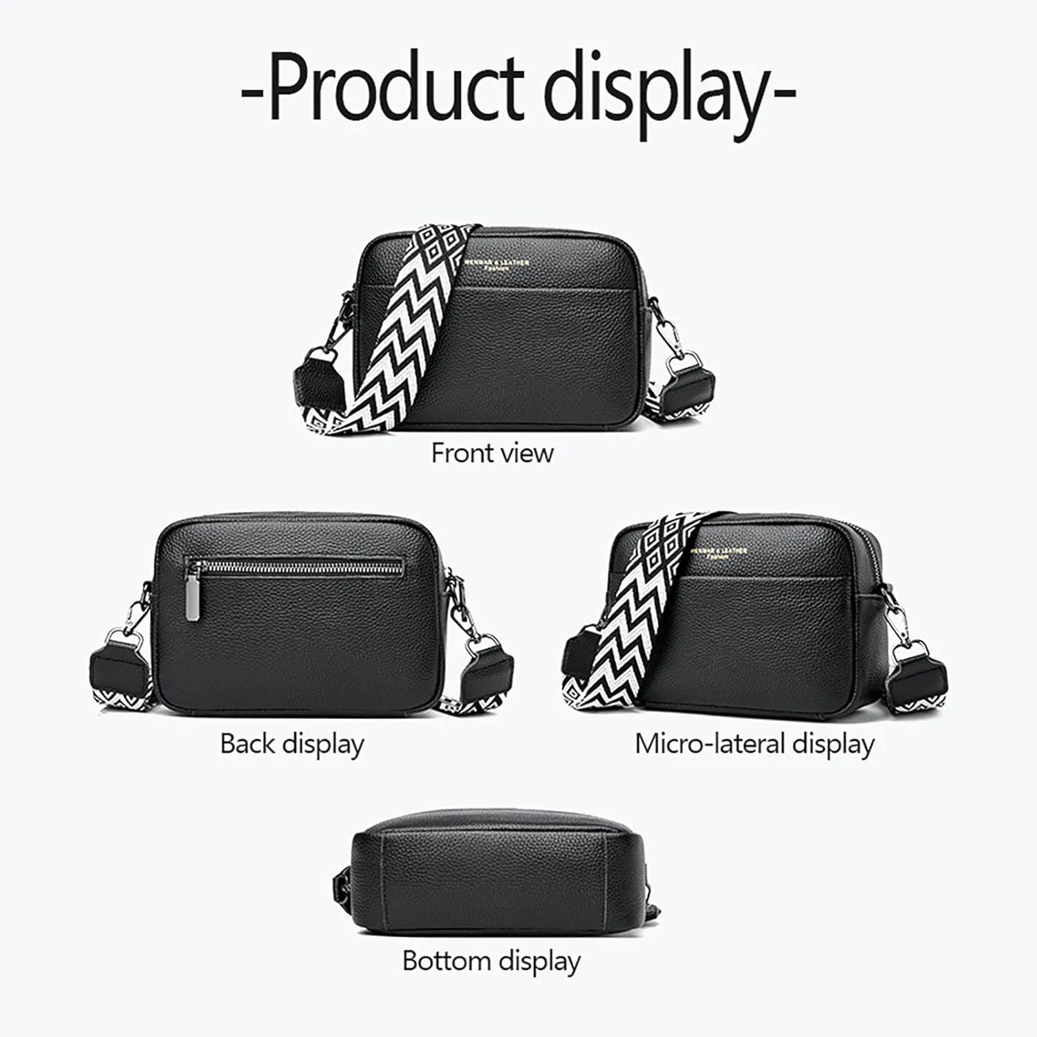 Small Backpack Purses for Women Convertible Shoulder Bags with Wristlet for Work Casual Daily Daypack Purse(Black)