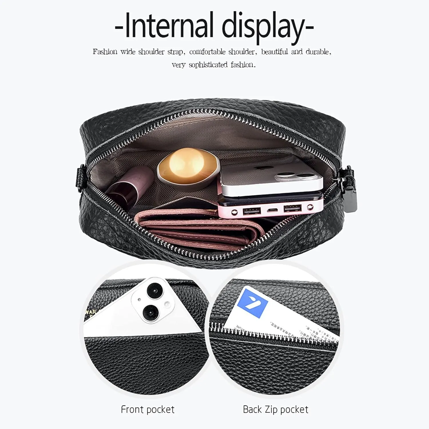 Small Backpack Purses for Women Convertible Shoulder Bags with Wristlet for Work Casual Daily Daypack Purse(White)