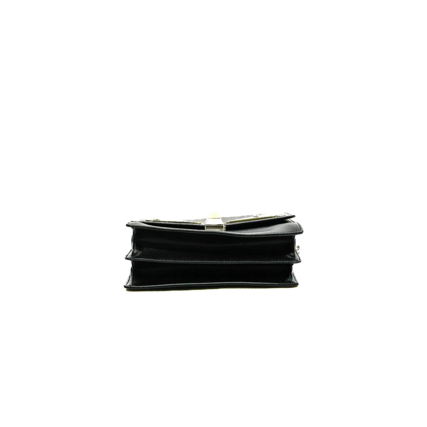 Small Monster Kan I Black Calfskin Shoulder Bag PHW