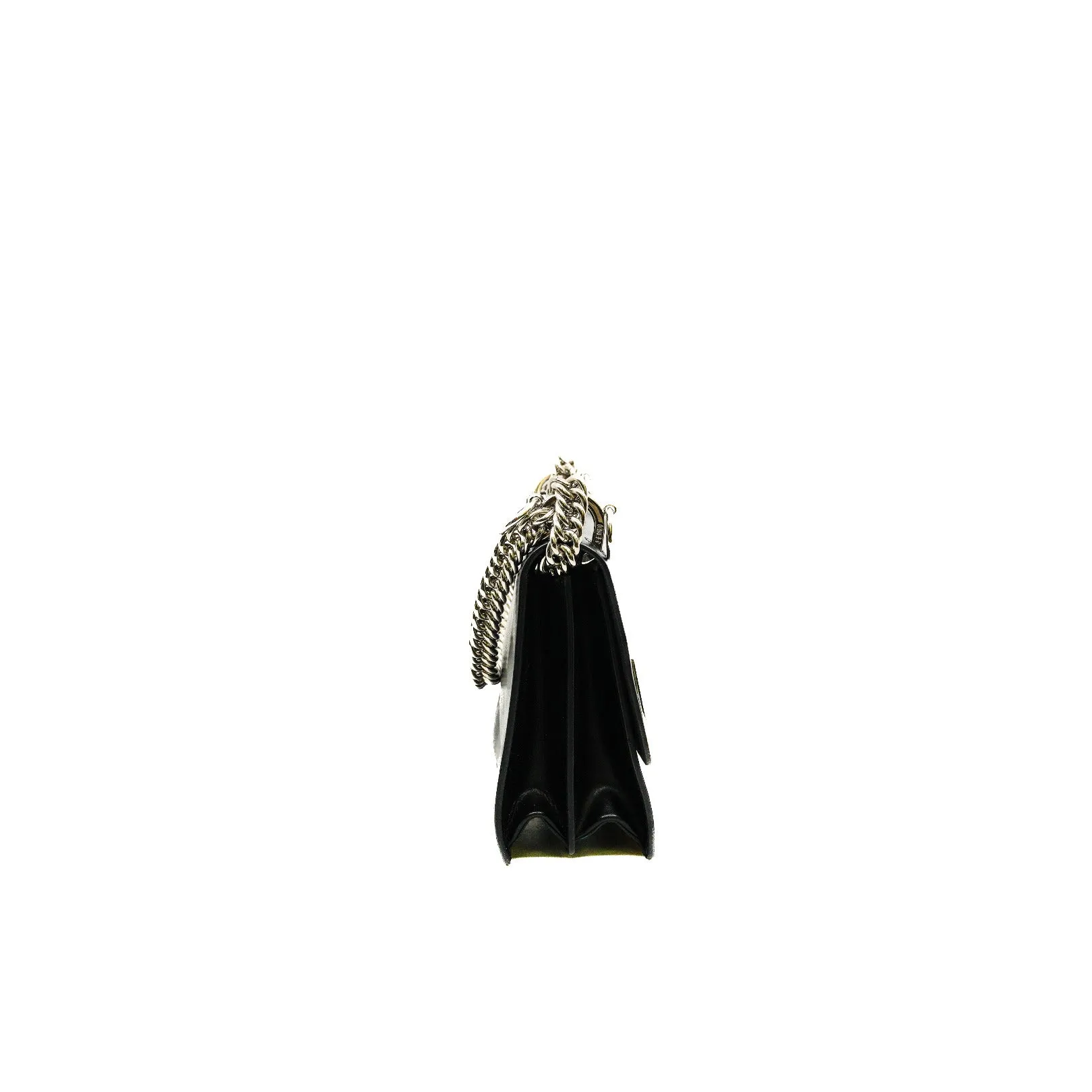 Small Monster Kan I Black Calfskin Shoulder Bag PHW