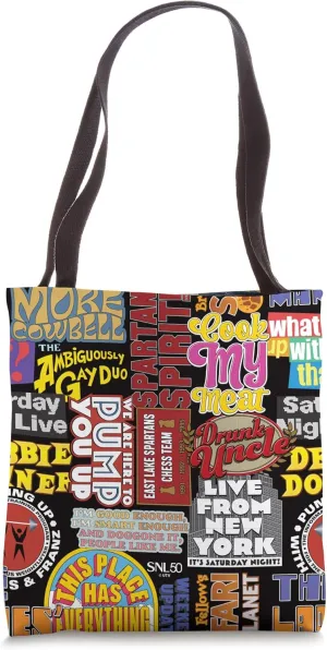SNL 50 Skits all-over print Tote Bag