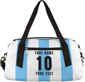 Soccer Kids Duffel Bag for Girls Boys Teens, World Cup Soccer Overnight Small Duffel Bag Carry On Weekend Sports Gym Travel Bag for Campus Activities
