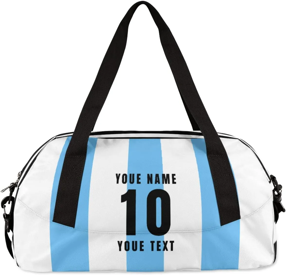 Soccer Kids Duffel Bag for Girls Boys Teens, World Cup Soccer Overnight Small Duffel Bag Carry On Weekend Sports Gym Travel Bag for Campus Activities