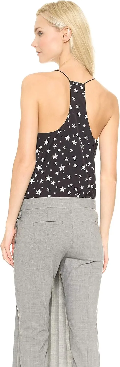 Star Fields Print Camisole in Black Multi