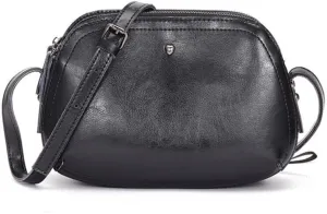 Straps Travel Commuter Purse for Party Women's Genuine Leather Crossbody Retro Shoulder with Adjustable