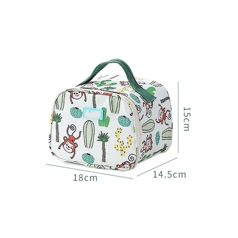 Students Carry Insulated Lunch Bag With Rice Preservation Bag
