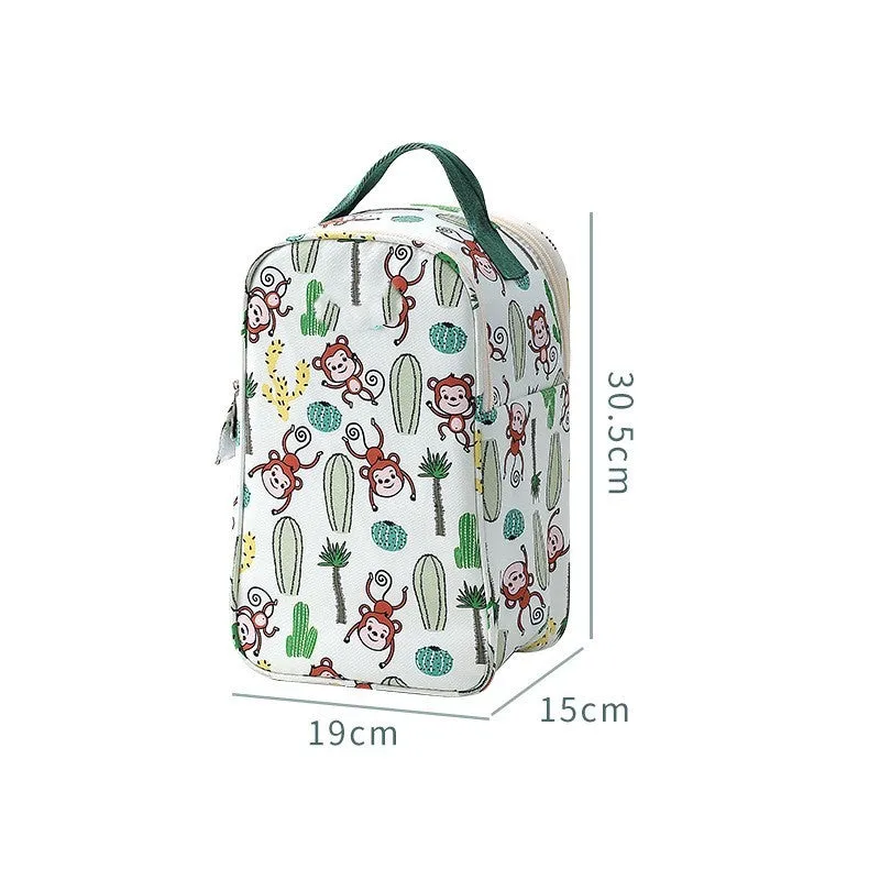 Students Carry Insulated Lunch Bag With Rice Preservation Bag