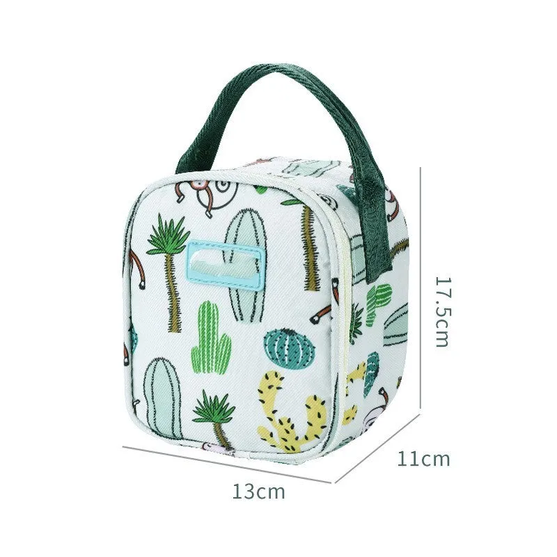 Students Carry Insulated Lunch Bag With Rice Preservation Bag
