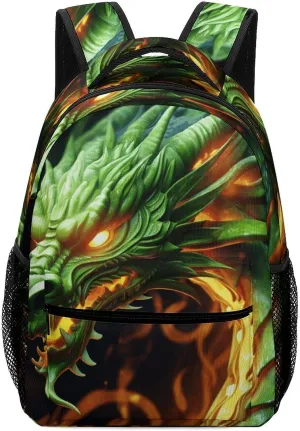 Stylish Backpack, Chinese Dragon Print Durable Backpack Travel Backpack Hiking Backpack Ergonomic Backpack Comfortable Backpack