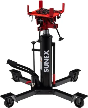 Sunex 7793B 1/2-Ton Telescopic, Foot Activated Transmission Jack