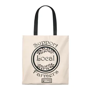 Support Local Farmers Tote Bag - Vintage