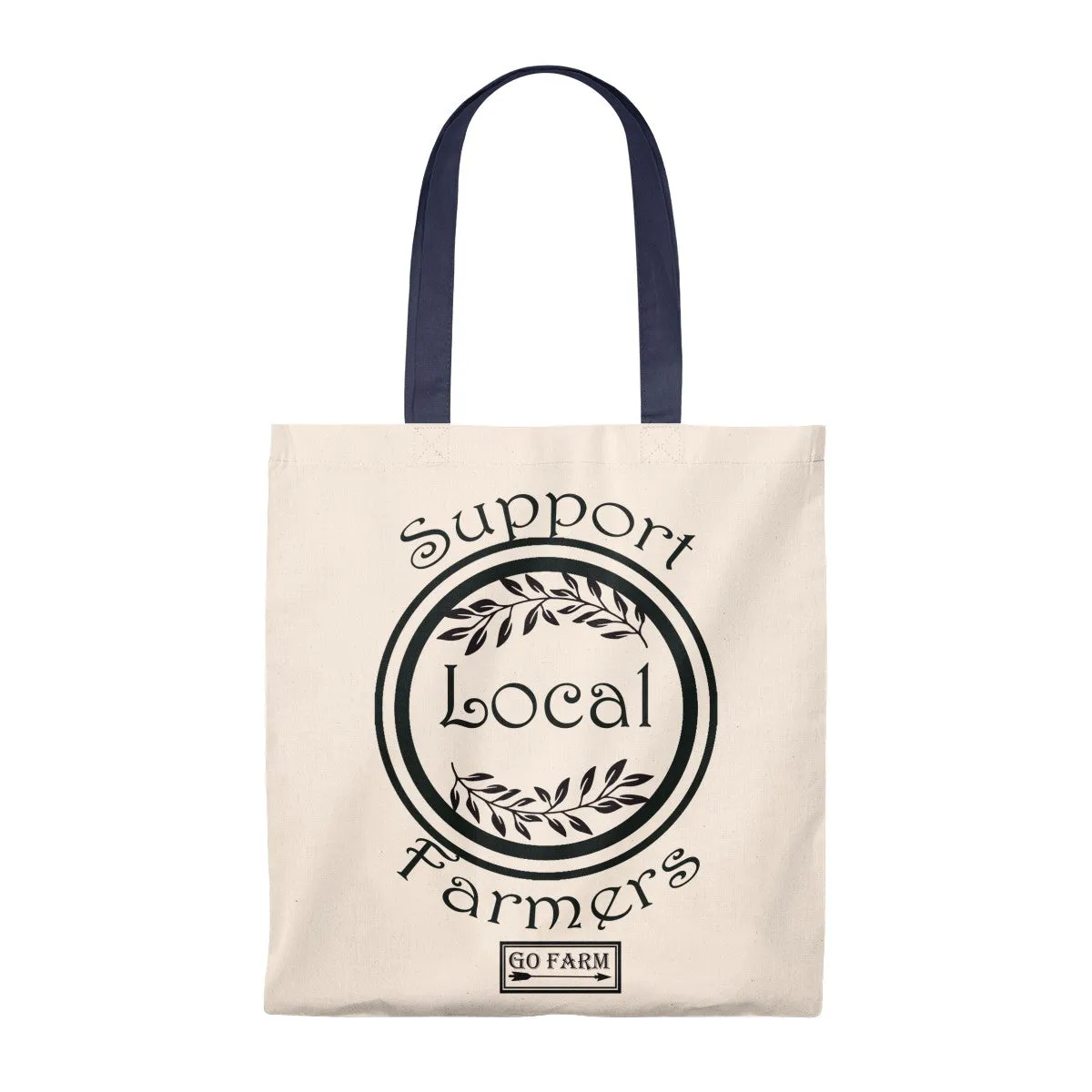 Support Local Farmers Tote Bag - Vintage