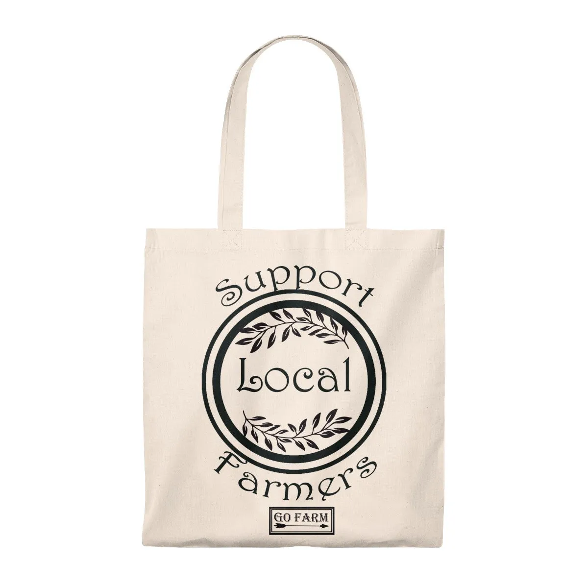 Support Local Farmers Tote Bag - Vintage