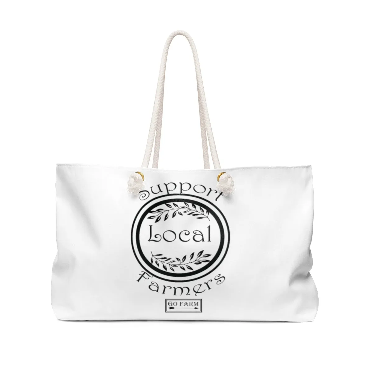 Support Local Farmers Weekender Bag