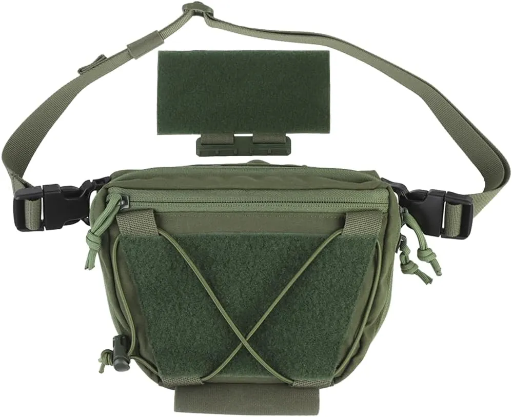 Tactical Storage Pouch/Shoulder Bags,Vest Attachment Bag,Airsoft Hunting Military Multifunctional Utility Dual-Purpose Bag,EDC Admin Sundry Tool Bag