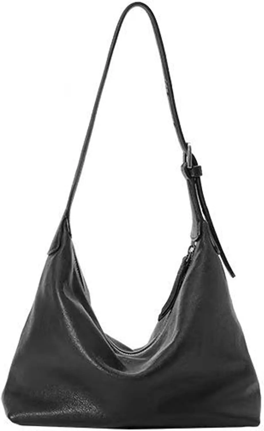 Tanned cowhide armpit bag, multifunctional