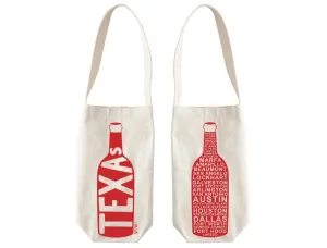Texas Single Wine Totes