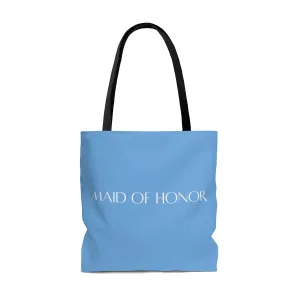Tote Live chat support Maid Print AOP Honor Blue Quick shipping Bag of
