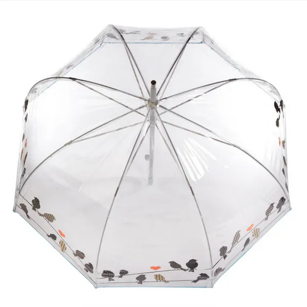 Totes Women's Clear Bubble Umbrella 1