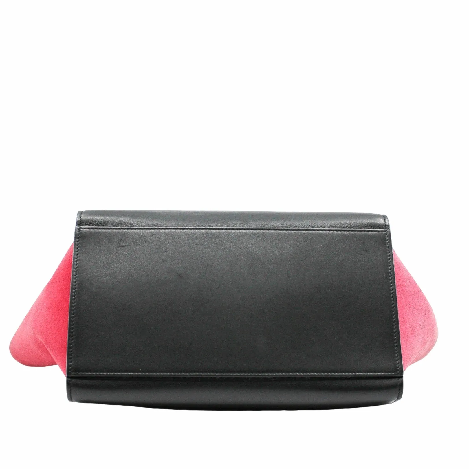 Trapeze Bag Small Leather Brown pink black GHW