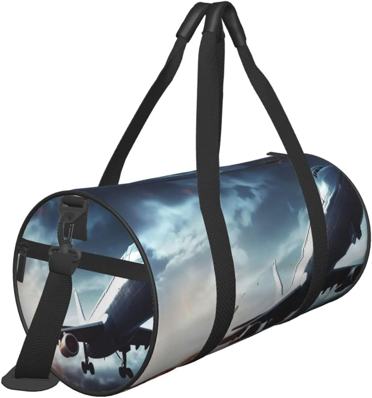 Travel Bag For Women,Airplane Print Personal Item Duffle Bags,Weekend Travel Duffel Tote Bag,Travel Sport Gym Bag For Men,Airplane Travel Essentials For Flying