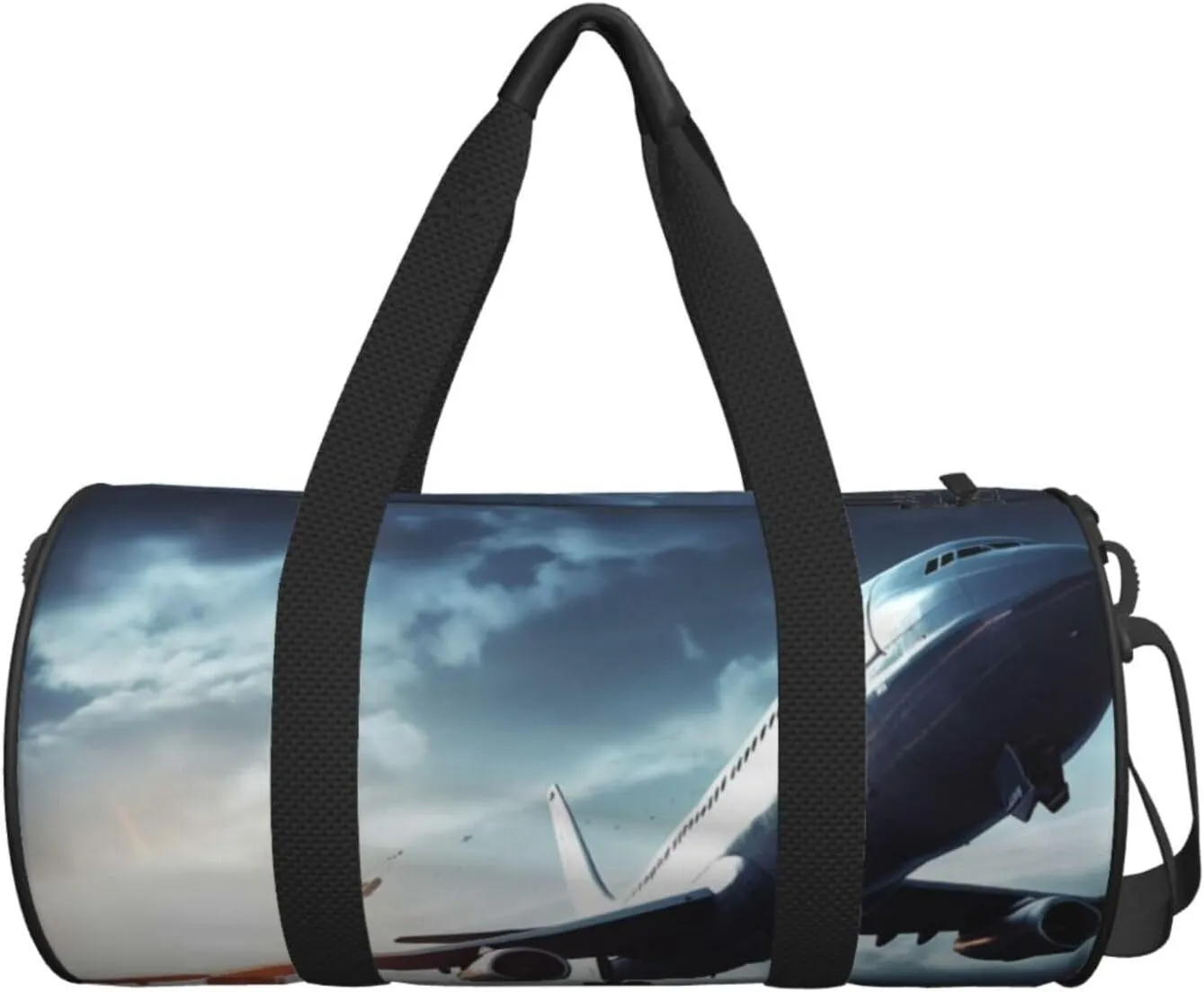 Travel Bag For Women,Airplane Print Personal Item Duffle Bags,Weekend Travel Duffel Tote Bag,Travel Sport Gym Bag For Men,Airplane Travel Essentials For Flying